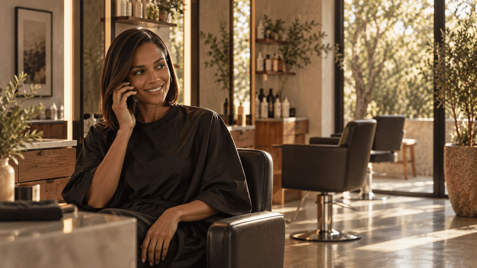 Health & care customer speaking on the phone